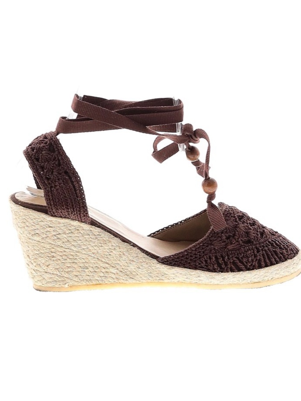 Boden Crocheted Espadrille Wedges - Excellent Used Condition